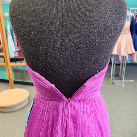 Blush 9410 Magenta Size 2 Prom Dress/Formal Gown - Picture 7 of 8